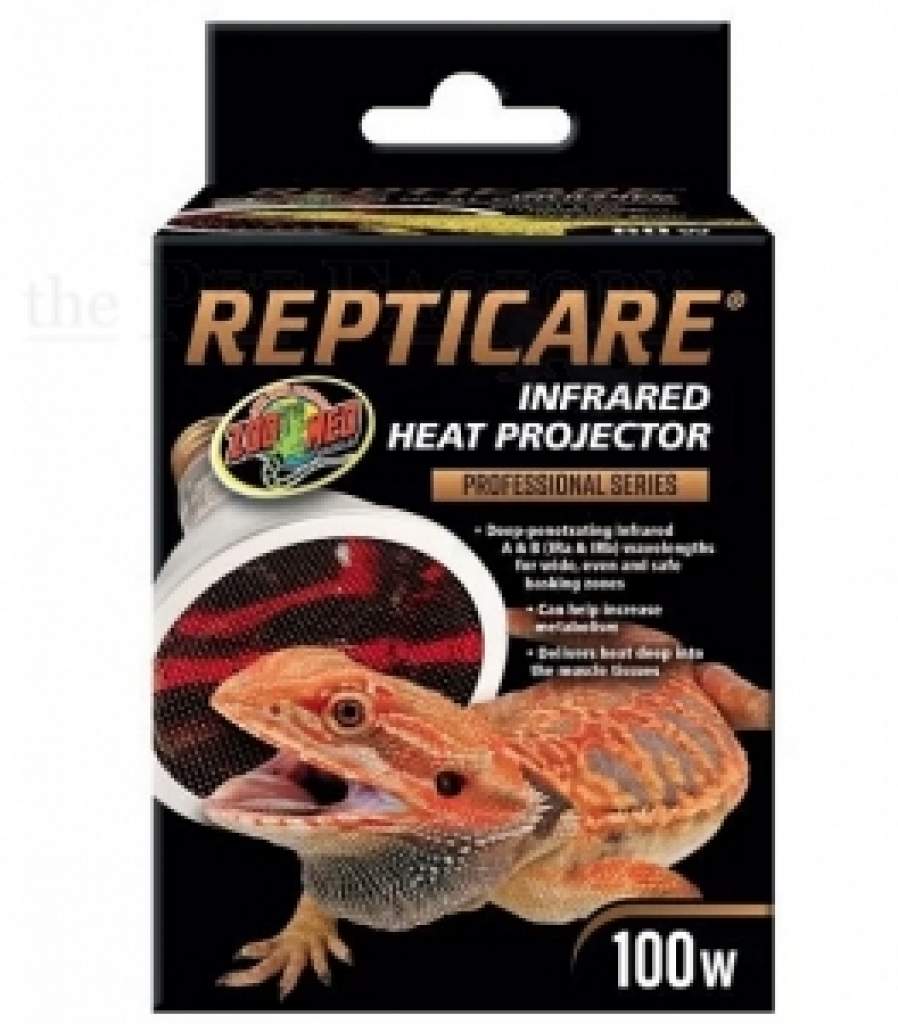 ReptiCare Infrarot-Wärmelampe für Reptilien - A & B Wellen